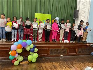  2nd graders at Clark